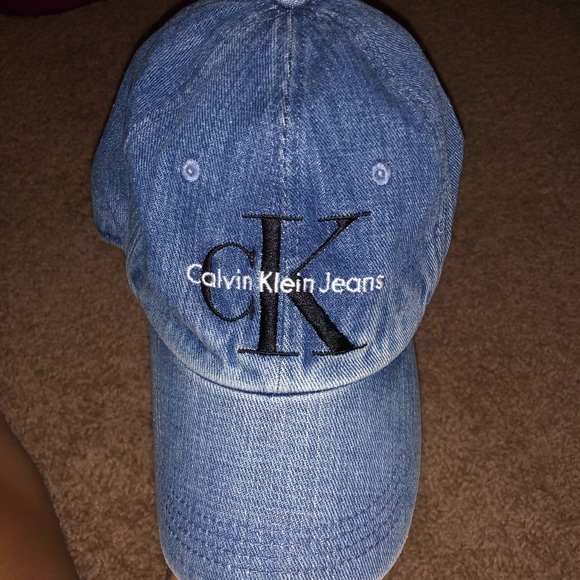 calvin klein jean hat